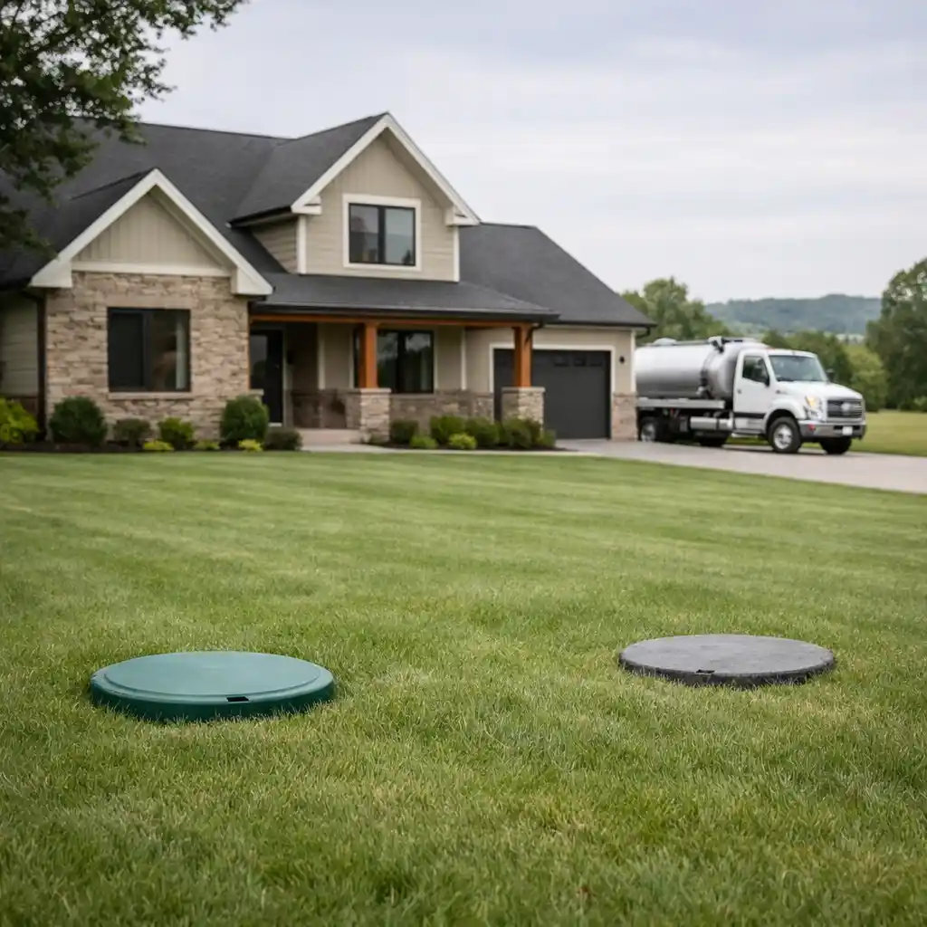 Jake Turner, founder of Lexington Septic Services in Fayette County Kentucky